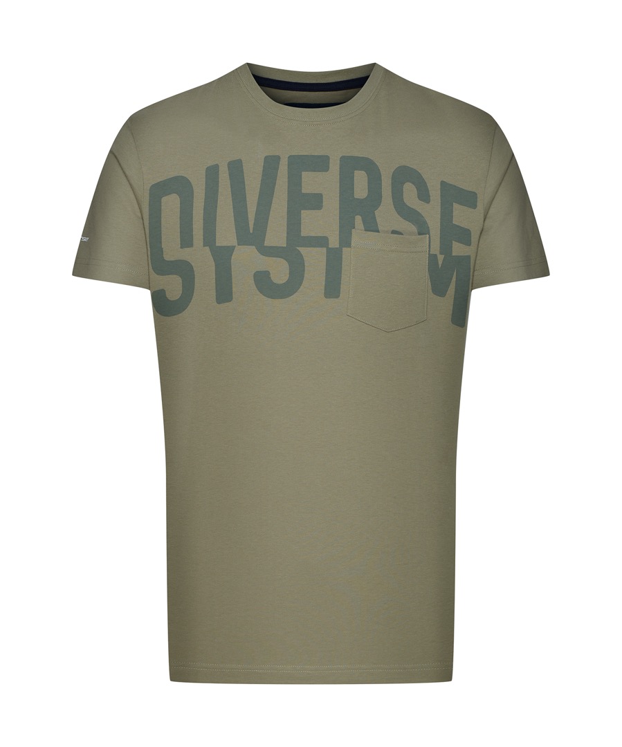 DIVERSE - Tshirt khaki