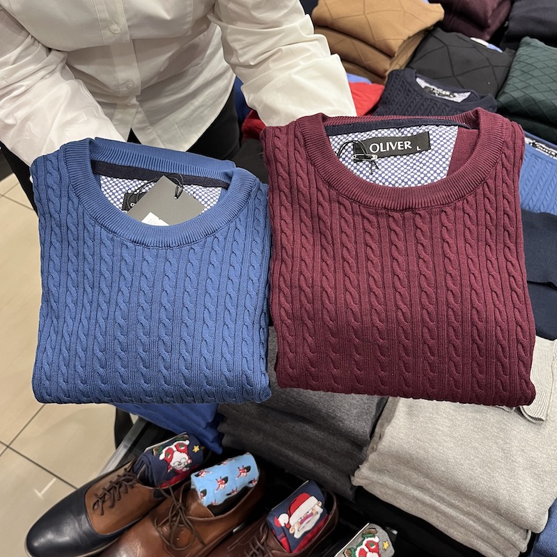 MEN'S CASUAL - Sweter męski