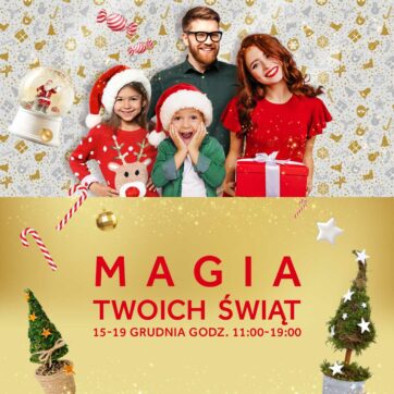 Grudzień w Atrium Plejada – Stwórz z nami magiczne święta!