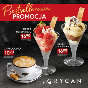 Bestsellerowa promocja u Grycana!