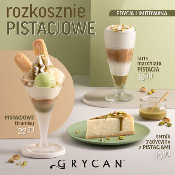 ROZKOSZNIE PISTACJOWE – nowa oferta