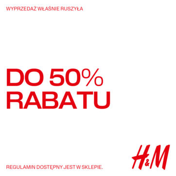 Zimowa wyprzedaż w sklepie H&M już ruszyła!